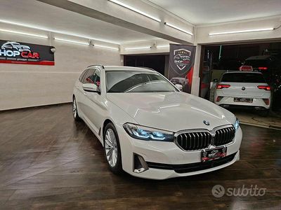 Usata BMW 520 Luxury Line 190 CV (139 kW) 2021 Bianco Station wagon