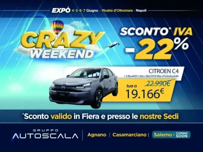Usata Citroën C4 131 CV (96 kW) 2024 Grigio artense met. SUV
