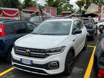 Bianco Usata 2021 VW T-Cross R-line SUV | 18.000 € (Buon prezzo)