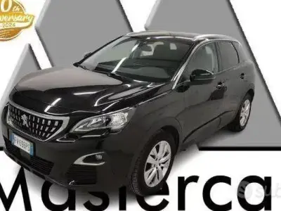 Usata Peugeot 3008 131 CV (96 kW) 2019 Nero SUV