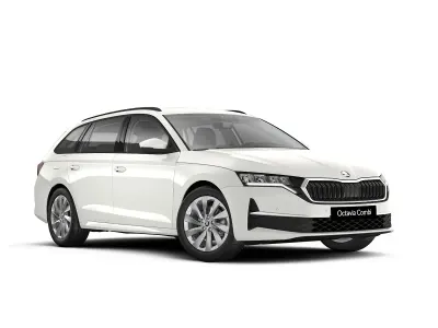 Nuova Skoda Octavia Executive 150 CV (110 kW) 2026 Bianco magnolia Station wagon
