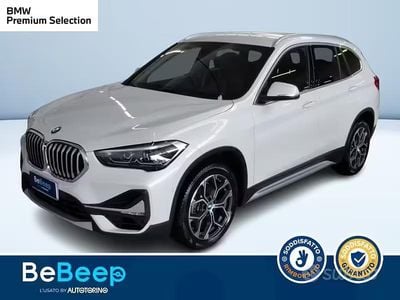 Usata BMW X1 xLine 140 CV (102 kW) 2020 Bianco perlato SUV