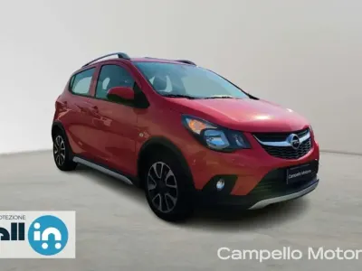 Usata Opel Karl Rocks 73 CV (53 kW) 2018 Rosso Utilitaria