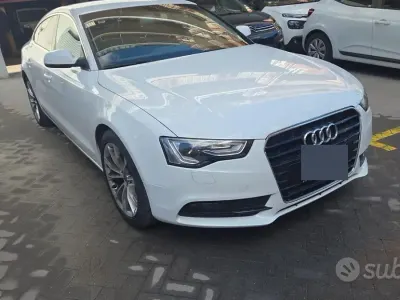 Usata Audi A5 Sportback 177 CV (130 kW) 2014 Bianco Utilitaria