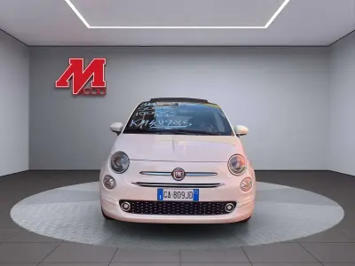 Usata Fiat 500C Lounge 69 CV (50 kW) 2020 Bianco Cabrio