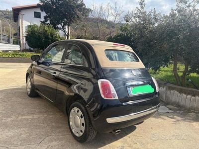 Usata Fiat 500 2012 Nero Cabrio