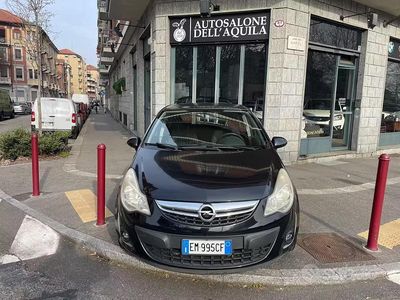 Usata Opel Corsa Sport 86 CV (63 kW) 2012 Nero Utilitaria