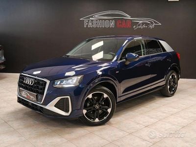 Begagnad Audi Q2 S-Line 116 HK (85 kW) 2022 Blå SUV