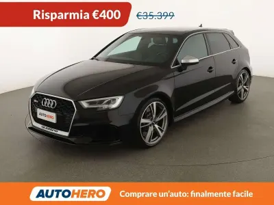 Usata Audi RS3 400 CV (294 kW) 2017 Nero Berlina