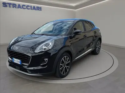 Begagnad Ford Puma Titanium 125 HK (91 kW) 2023 Svart SUV
