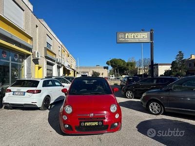 Usata Fiat 500C Lounge 69 CV (50 kW) 2015 Rosso Cabrio