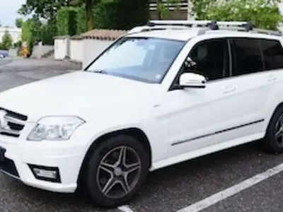 Usata Mercedes GLK220 170 CV (125 kW) 2012 Bianco SUV