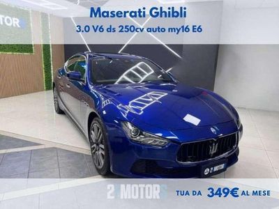 Usata Maserati Ghibli 250 CV (183 kW) 2017 Blu Coupé