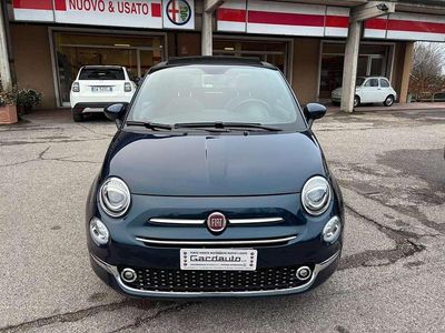 Usata Fiat 500C Dolcevita 69 CV (50 kW) 2024 687 blu di blu capote nera Cabrio