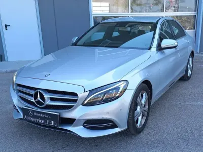 Usata Mercedes C220 170 CV (125 kW) 2014 Argento Berlina