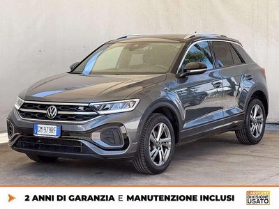 Usata VW T-Roc R-line 116 CV (85 kW) 2023 Nero SUV