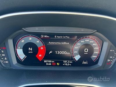 Usata Audi Q3 Sportback 150 CV (110 kW) 2022 Nero SUV