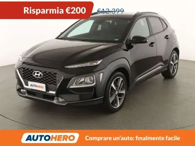 Usata Hyundai Kona XPrime 136 CV (100 kW) 2019 Nero SUV