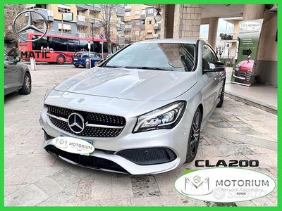 Usata Mercedes CLA200 Premium 136 CV (100 kW) 2018 Grigio Berlina