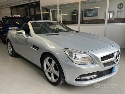 Usata Mercedes SLK200 184 CV (135 kW) 2014 Grigio Cabrio