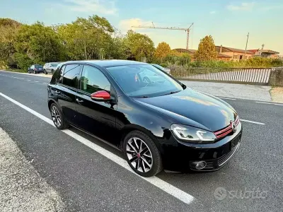 Usata VW Golf VI 160 CV (117 kW) 2009 Nero Utilitaria
