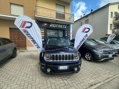 Usata Jeep Renegade Limited 131 CV (96 kW) 2020 Blu/azzurro SUV