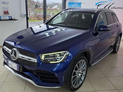 Usata Mercedes GLC200 Premium Plus 163 CV (119 kW) 2020 Blu/azzurro SUV
