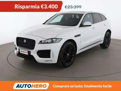 Begagnad Jaguar F-Pace R-Sport 241 HK (177 kW) 2017 Vit SUV