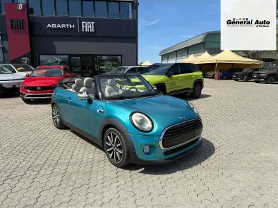 Usata Mini Cooper D Cabriolet 116 CV (85 kW) 2016 Verde Cabrio