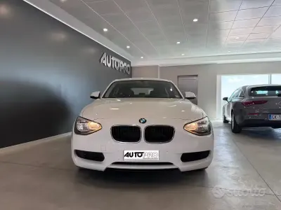 Usata BMW 114 95 CV (69 kW) 2014 Bianco Utilitaria