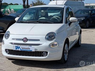 Usata Fiat 500 Lounge 69 CV (50 kW) 2019 Bianco Utilitaria