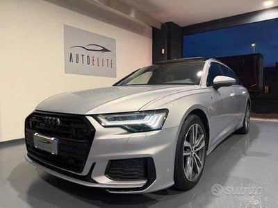 Usata Audi A6 Black Edition 286 CV (210 kW) 2020 Argento Station wagon