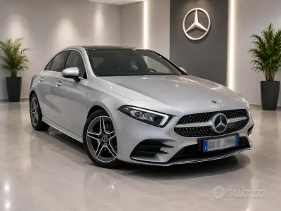 Usata Mercedes A200 AMG Line Premium Plus 150 CV (110 kW) 2020 Grigio Berlina