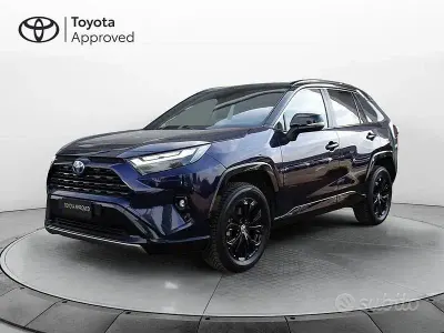 Usata Toyota RAV4 Hybrid Style 218 CV (160 kW) 2023 Blu SUV