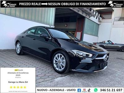 Usata Mercedes CLA180 Progressive 136 CV (100 kW) 2021 Nero Berlina
