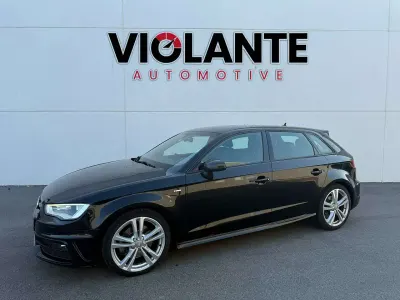 Usata Audi A3 S-Line 184 CV (135 kW) 2015 Nero Berlina