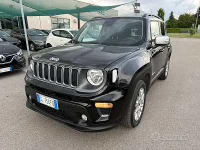 Usata Jeep Renegade Limited 131 CV (96 kW) 2022 Nero SUV
