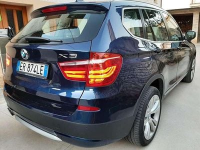 Usata BMW X3 313 CV (230 kW) 2013 Blu/azzurro SUV
