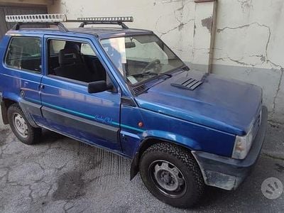 Usata Fiat Panda 4x4 54 CV (39 kW) 1996 Blu Utilitaria