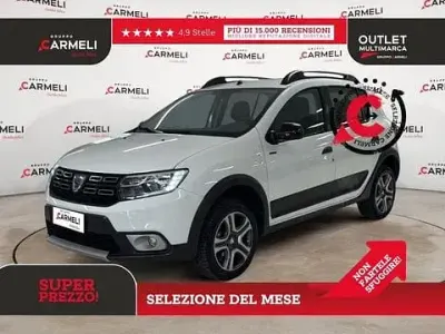 Usata Dacia Sandero Stepway 95 CV (69 kW) 2020 Bianco Berlina