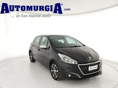 Usata Peugeot 208 Allure 75 CV (55 kW) 2018 Nero Utilitaria