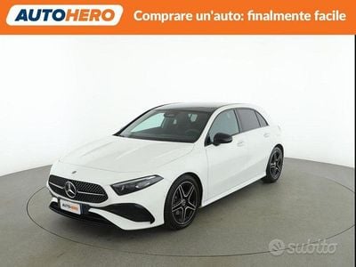 Usata Mercedes A180 AMG Line Premium 116 CV (85 kW) 2025 Bianco Berlina