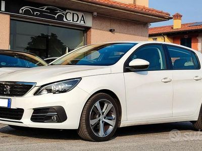 Usata Peugeot 308 Allure 120 CV (88 kW) 2018 Bianco Berlina