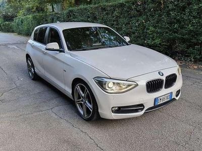 Usata BMW 116 Sport Line 136 CV (100 kW) 2012 Bianco Utilitaria