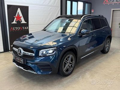 Usata Mercedes GLB200 AMG Line Premium 150 CV (110 kW) 2023 Blu/azzurro SUV