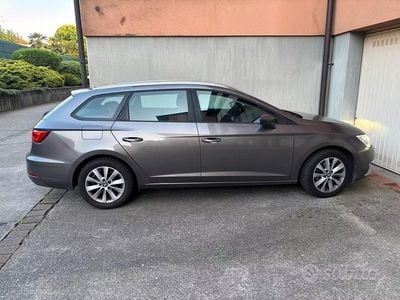 Usata Seat Leon ST Business 116 CV (85 kW) 2017 Grigio Station wagon
