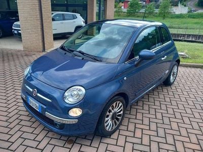 Usata Fiat 500 Lounge 69 CV (50 kW) 2013 Blu/azzurro Utilitaria