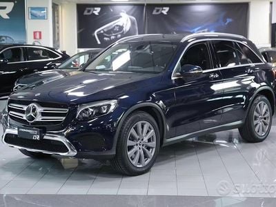 Usata Mercedes GLC350 Exclusive 258 CV (189 kW) 2018 Blu SUV