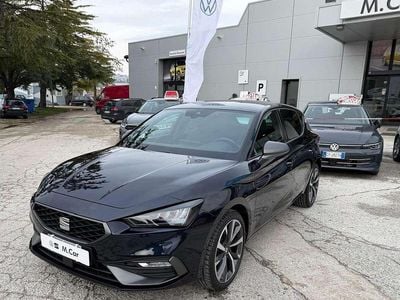 Blu asfalto metallizzato Usata 2022 Seat Leon FR Berlina | 22.500 € (Buon prezzo)