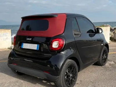 Usata Smart ForTwo Cabrio Passion 71 CV (52 kW) 2017 Nero Cabrio